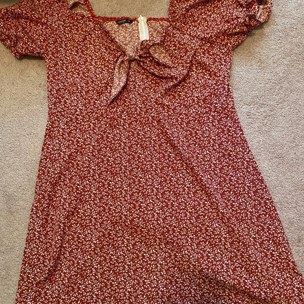 2XL Shein Curve Dark Red Dress